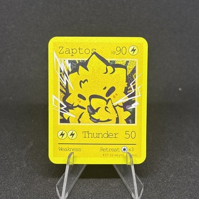 Pluto coco Mini Series 1 - Holo Zapdos #37 - Mtytk Studio