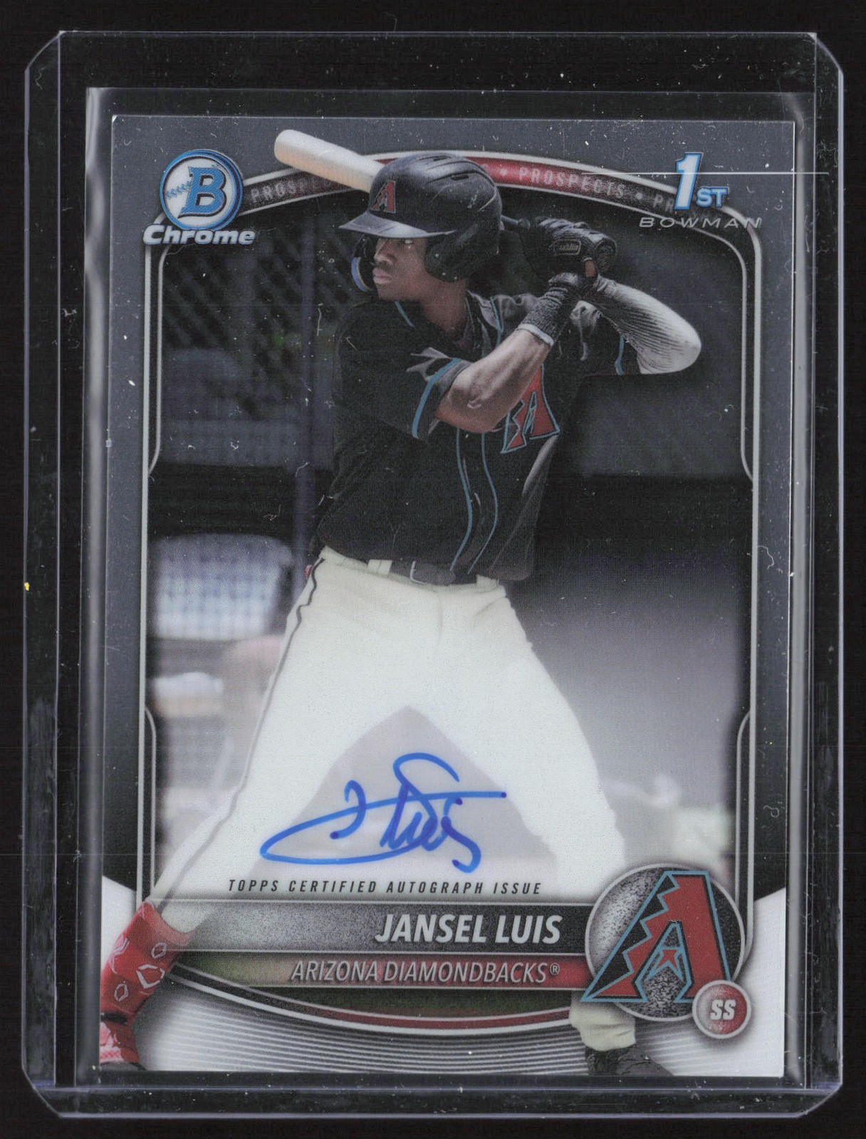 Jansel Luis 2025 Bowman Chrome Prospect Autographs #CPA-JLU AU