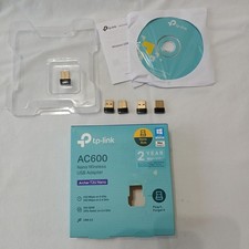 TP-LINK Archer T2U Nano AC600 Wireless USB Adapters Lot Of 5 One Box Instruction