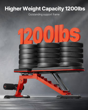 Adjustable Foldable Weight Bench  Sit Up Bench for Home Gym  Strength Training
