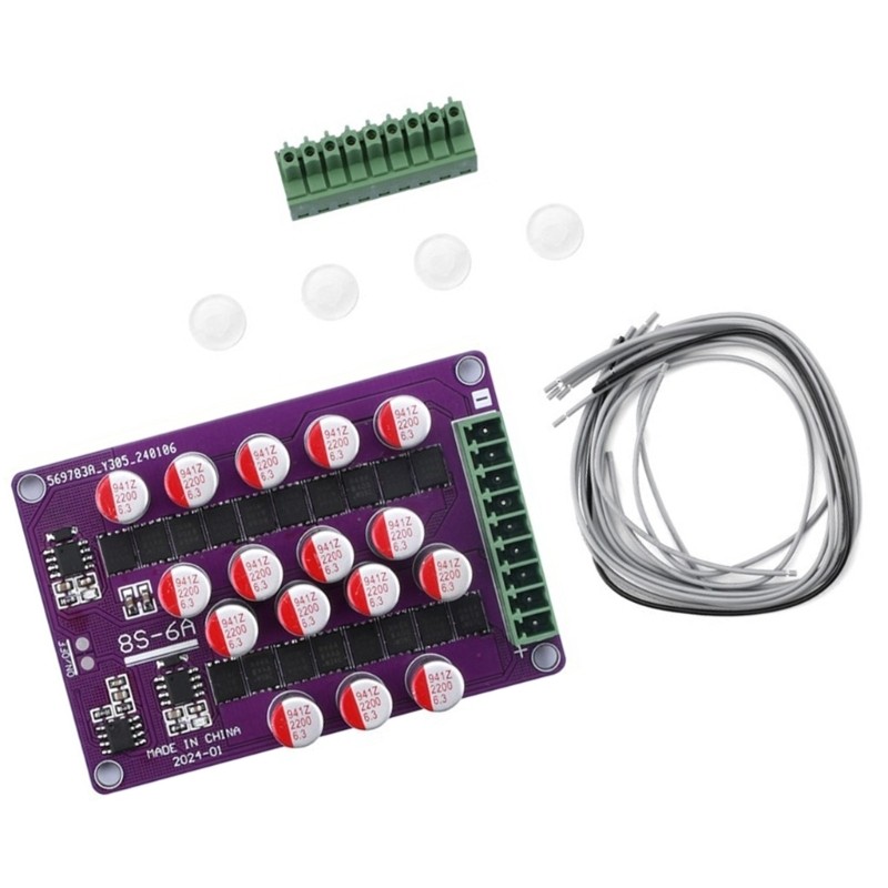 8S 6A Battery Active Equalizing Balancer Battery Balance Active Energy thumbnail 7