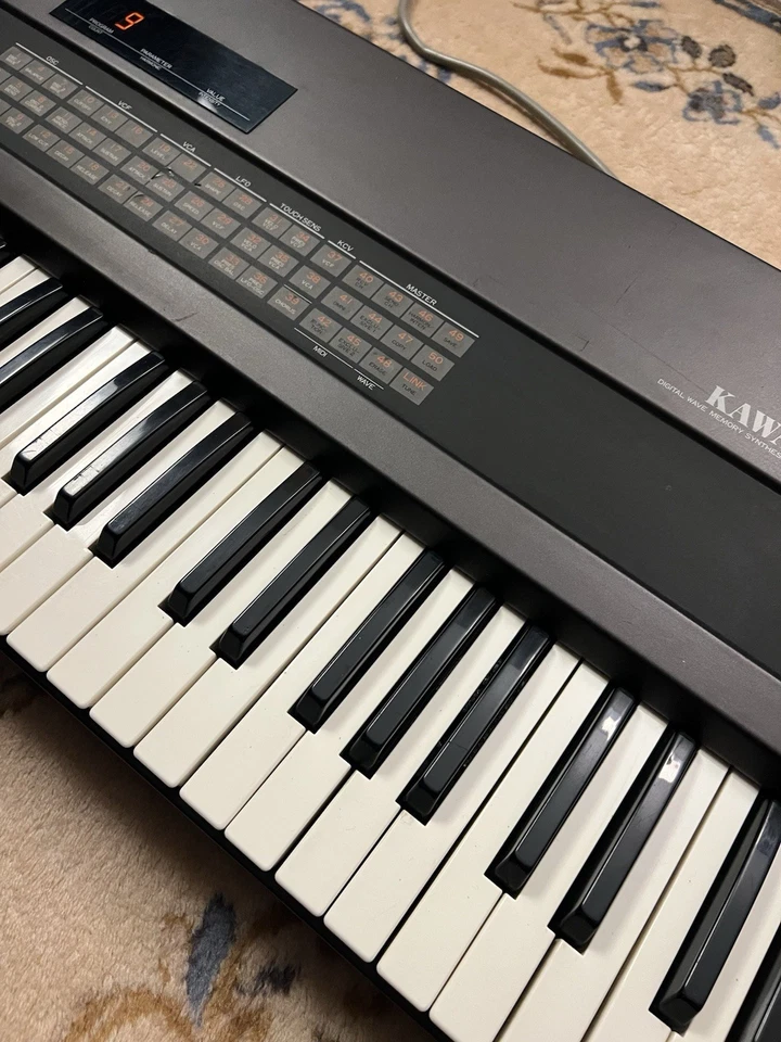 RARE VTG Kawai K3 Digital Wave Memory Synthesizer Electric Keyboard Synth- READ - Image 4 of 4