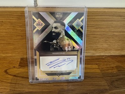Mohamed Salah Elite Liverpool Auto 8/10 Topps Gold UCC 25/26