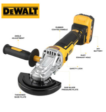 DEWALT DCG405 WINKELSCHLEIFER 20 V BÜRSTENLO...