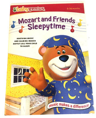 Baby Genius:  Mozart and Friends Sleepytime DVD Ships Same Day With Tracking