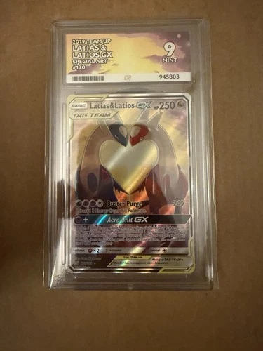 Latias & Latios GX Alt Art 170/181 Team Up English Edition - ACE 9