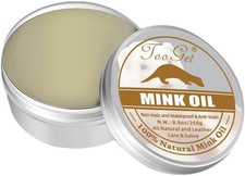 Mink Oil for Leather Care - 8.8 OZ Conditioner  Cleaner Kit, Restorer for Boots