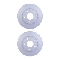 2 Bremsscheiben InnenbelüFtet Ø 69 Mm 28 Mm Hella FüR U.A. Mitsubishi L200