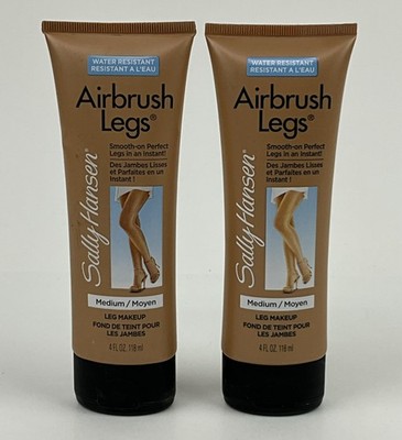 2 Pack Sally Hansen Airbrush Legs Medium Leg Makeup 4 Fl Oz