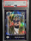 2024 Panini Donruss Optic - Rated Rookie Caleb Williams #201 Purple Shock Prizm