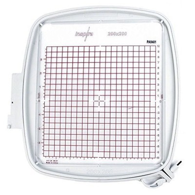 SewTech Quilter's Hoop 200x200mm (8''x8'') Viking Designer Ruby Deluxe Diamond ...