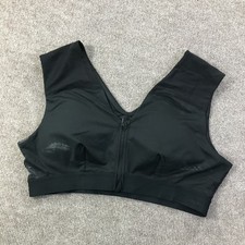 Tommie Copper Sports Bra Womens 3XL Activewear Shoulder Support Zip Gym Top