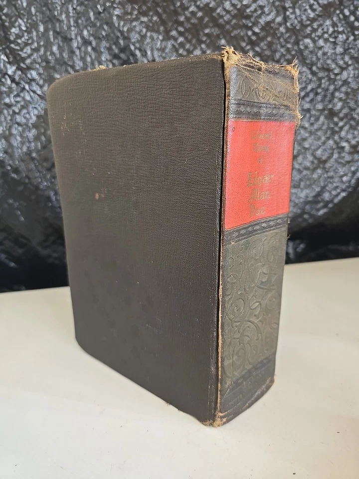 THE COLLECTED WORKS OF EDGAR ALLAN POE/RAVEN/THE BELLS Victorian Binding 1927 - Image 3 of 4