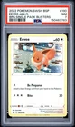 Eevee SWSH190 PSA 7 NM Cosmos Holo Bleed Promo Pokemon Card Swirl 🌀🔥