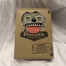 Fuggler Sir Belch Fuzzy Gray Blue Eye HTF Rare New In Box