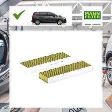 Filter, Innenraumluft Aktivkohle Mann-Filter für Peugeot 5008 0U_, 0E_ 1.6 HDi