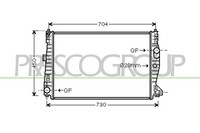 Prasco KüHler WasserküHler MotorküHler FüR Alfa Romeo 159 Sportwagon 2.0 Jtdm