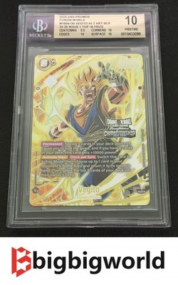 BGS 10 Vegito FB04-130 Top 16 Regionals Dragon Ball Fusion World