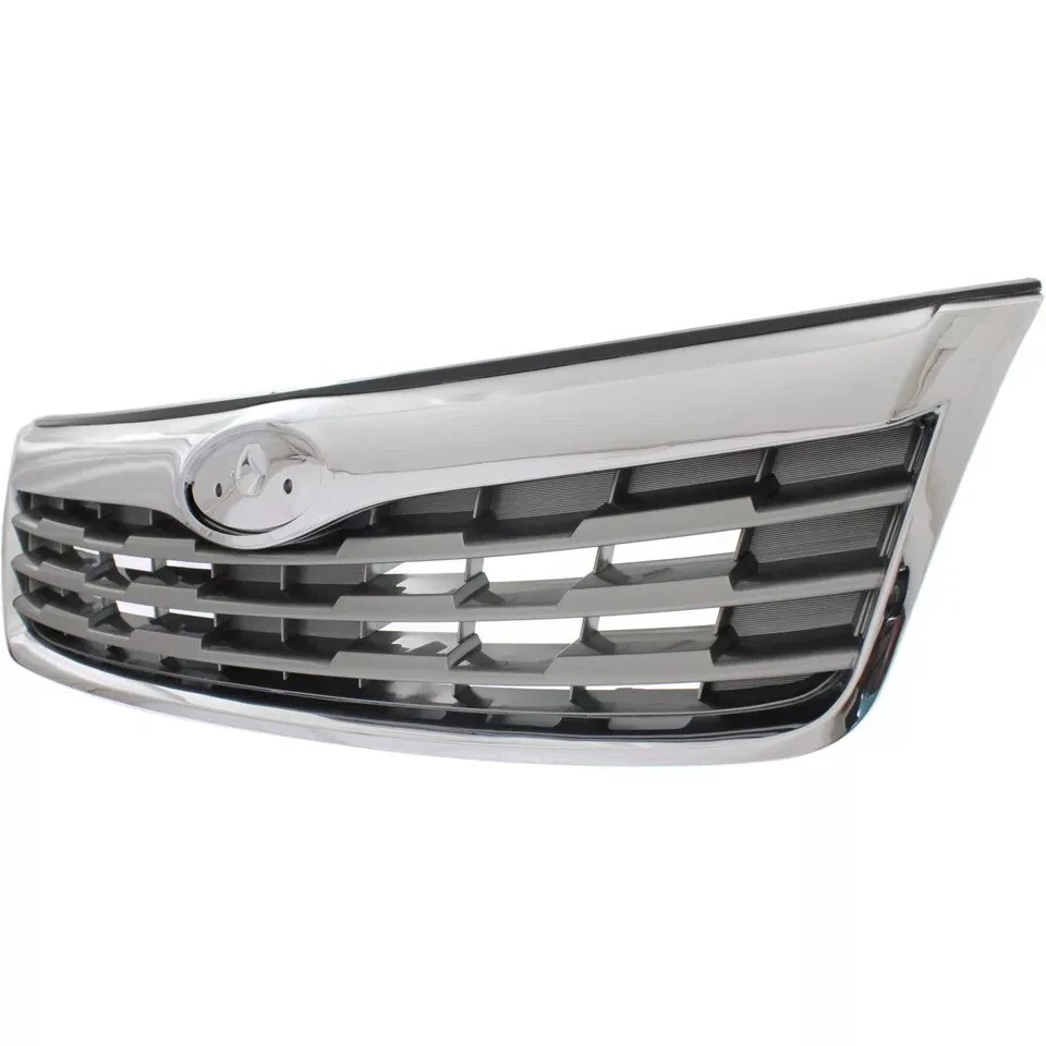 New Front Bumper Grille Chrome Plastic For 2011-2013 Subaru Forester SU1200149 Foto 2 de 4