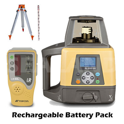 Topcon RL-200 2S Dual Grade Rotating Laser Kit - Machine Control ...