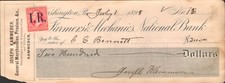 R155 2c Washington I.R. Overprint July 1, 1898 First Day cancel Rare