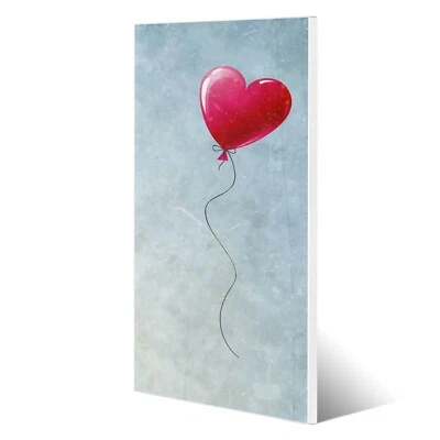 banjado Design Magnetwand Motiv Pinnwand Magnettafel Memoboard Herzballon bunt - Bild 1 von 4