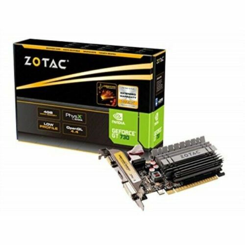 Placa de Vídeo NVidia GeForce GT 730 4GB GDDR3 128bits DVI HDMI VGA Nvidia  - Cia da Informática - Os Melhores Preços do DF