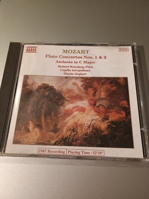 Mozart - Flute Concertos Nos. 1 & 2 + Andante in C Major - DDD - Naxos - 1987
