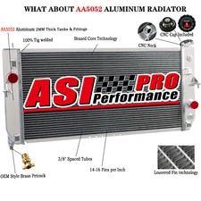 3 Row Aluminum Radiator fits 2000-2005 Pontiac Bonneville Buick LeSabre 3.8L V6