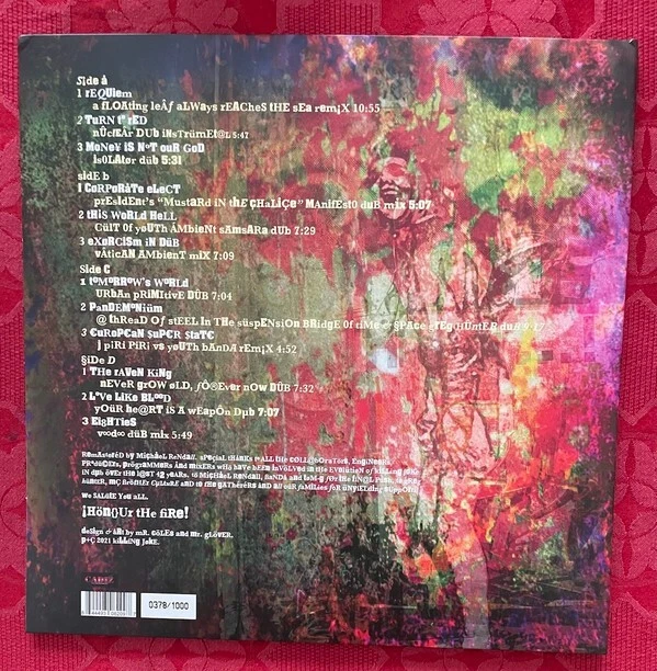 Killing Joke - In Dub Rewind Vol 1 - Coloured Vinyl Double LP - Image 2 of 2