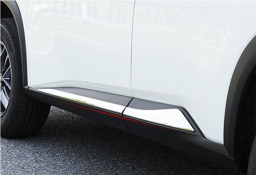 MOLDURA DE CARROCERÍA DE PUERTA LATERAL Apto para Nissan Rogue 2021 2022 CROMO ABS - Imagen 5 de 8
