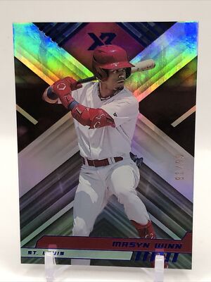 2023 Panini Chronicles MASYN WINN Blue Foil XR Parallel /99 St. Louis Cardinals