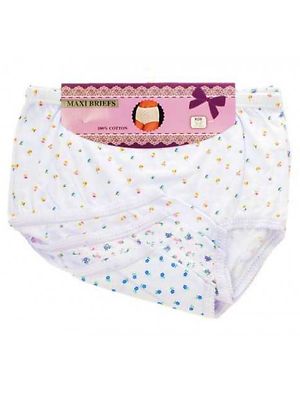 12 Ladies Cuff Legs 100/% Cotton Airtex Briefs Knickers Underwear All Sizes