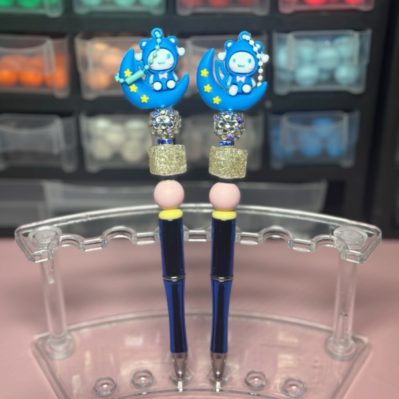 Cinnamoroll Sanrio Handmade Keychain Pen with Charm