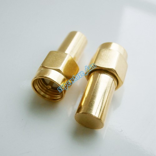 2Pcs SMA 2W watt male plug RF coaxial Termination loads DC- 3GHz 50Ω Dummy Load - Picture 3 of 7