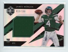 JAMES MORGAN #RJ-JM 2020 PANINI LIMITED FOOTBALL ROOKIE JUMBO JERSEYS #/199