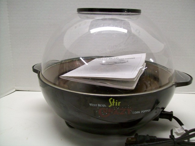 West Bend 82306 Stir Crazy 6-Quart Electric Popcorn Popper for sale