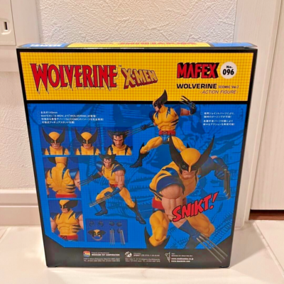 MEDICOM TOY MAFEX No.096 MAFEX WOLVERINE Figure X-MEN Japan