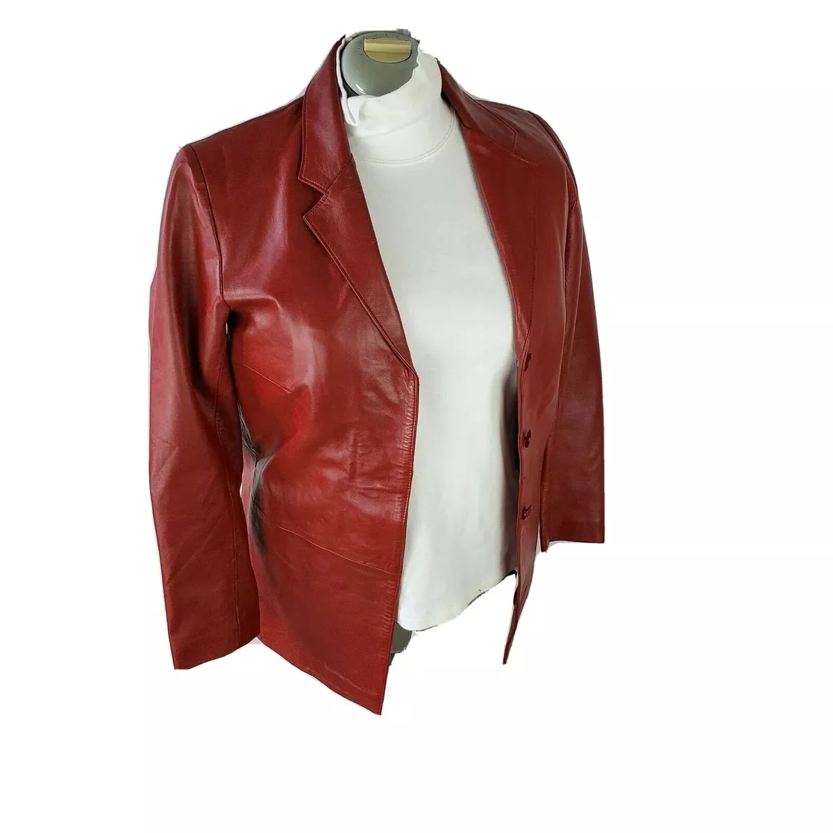 Leather Cult Women s Jacket 100 Leather Six 6 Western Brown NWT READ