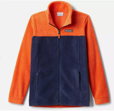 COLUMBIA Steens Mountain Orange and Blue Jacket Boys XL 18-20 NWT
