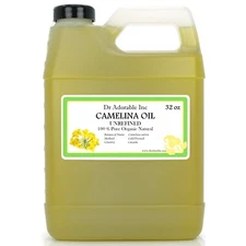 Premium Virgin Camelina Oil Unrefined 100% Pure Cold Pressed Organic Natural