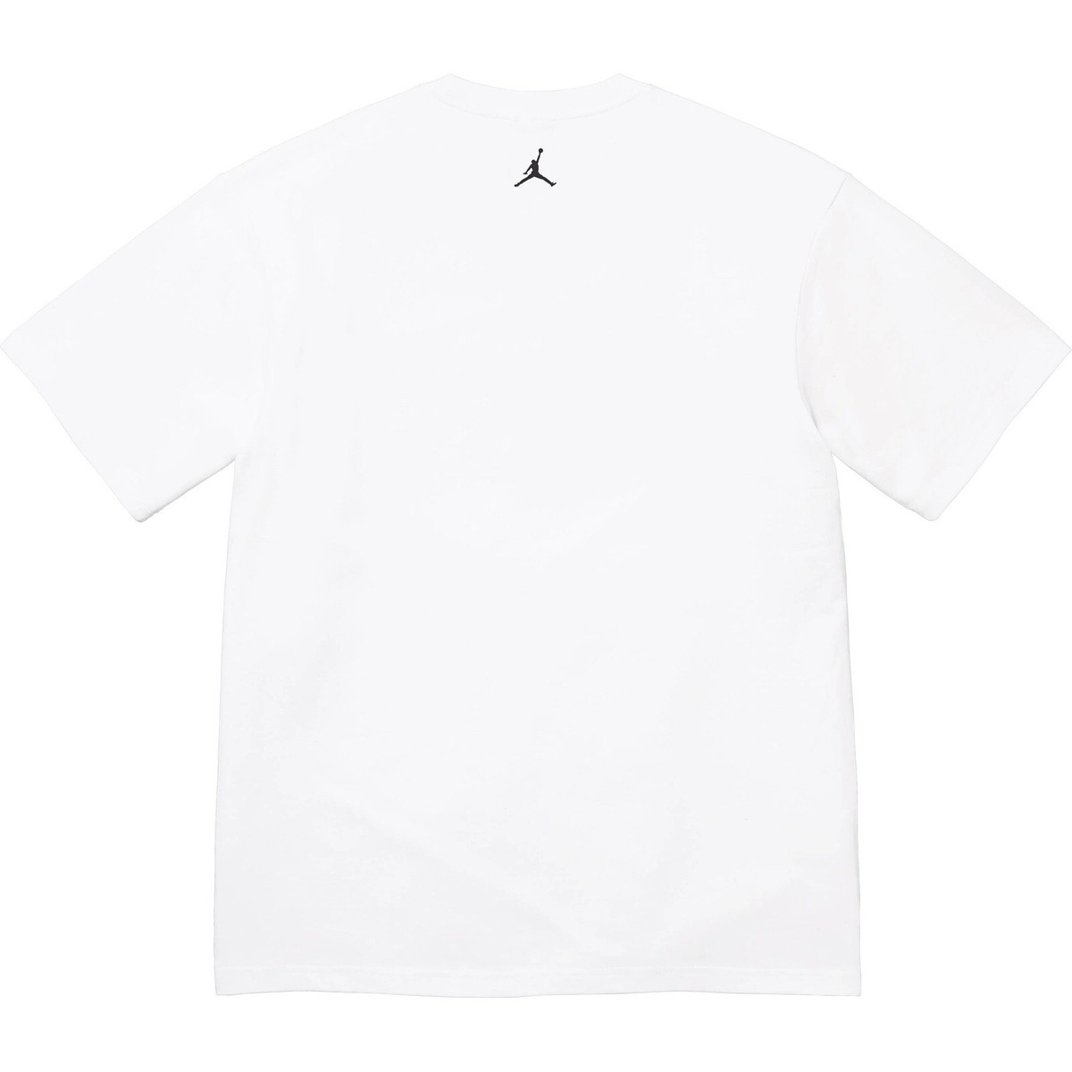 SUPREME®/JORDAN® BIGGIE S/S TOP White Short Sleeve T-Shirt Men's
