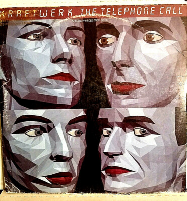 Kraftwerk The Telephone Call 12'' Vinyl 1987 45rpm Warner Bros Catalog # 0-20627