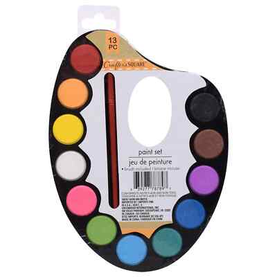 Painters Easil Watercolor Paint Palette Set Brush Included Free Shipping 