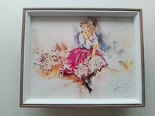 Gordon King  print 'My Fair Lady' Flower Dirl / Seller  FRAMED