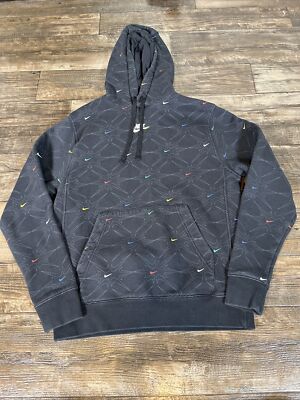 grey nike jumper with ticks all over