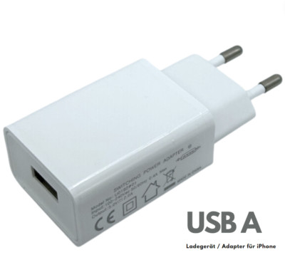Ladegerät Netzteil für Apple iPhone 8 11 12 13 14 X Pro Max Adapter USB A