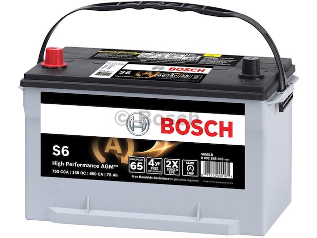 For 2006-2015 Lexus IS250 Battery Bosch 58526RMWD 2007 2008 2009 2010 2011 2012