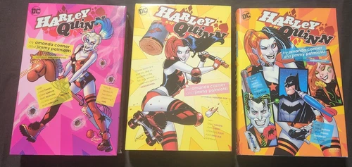 Harley Quinn Omnibus Volumes 1–3 by Amanda Conner & Jimmy Palmiotti