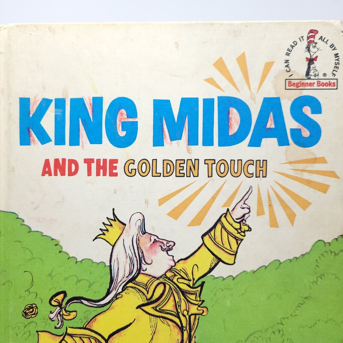 King Midas and the Golden Touch 1969 Dr. Seuss Book Club Edition